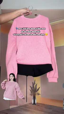 Khi bạn kiếm mua áo nỉ sweater thu đông năm nay thì chính là em nó ạ #SieuSaleBlackFriday 