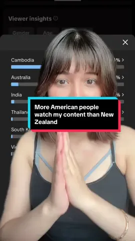 Why does more American people watch my content then New Zealand people it’s actually funny