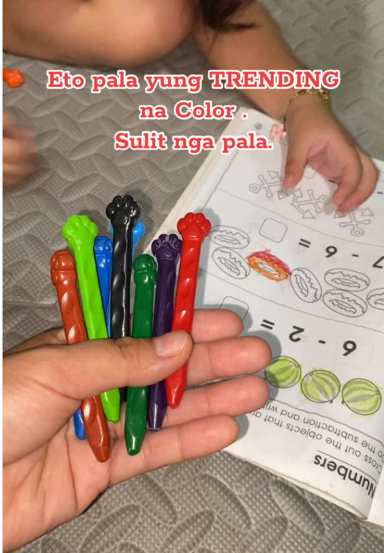 Colors set for kids 🖍️