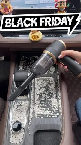 This wireless car vacuum cleaner has strong suction, looks great, and is easy to use.#cordlessvacuum #carvacuum #minivacuum #blackfriday #🔥 