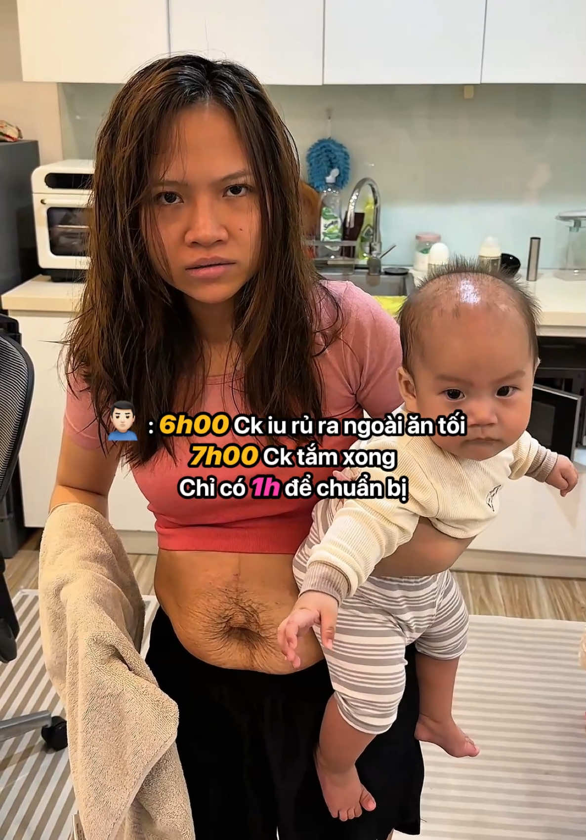 Phần 21: Nay được Ck iu rủ đi ăn tối 🙄 #haianhmebunca #MeBimSua #nvnm #bdpun #viralrcv 