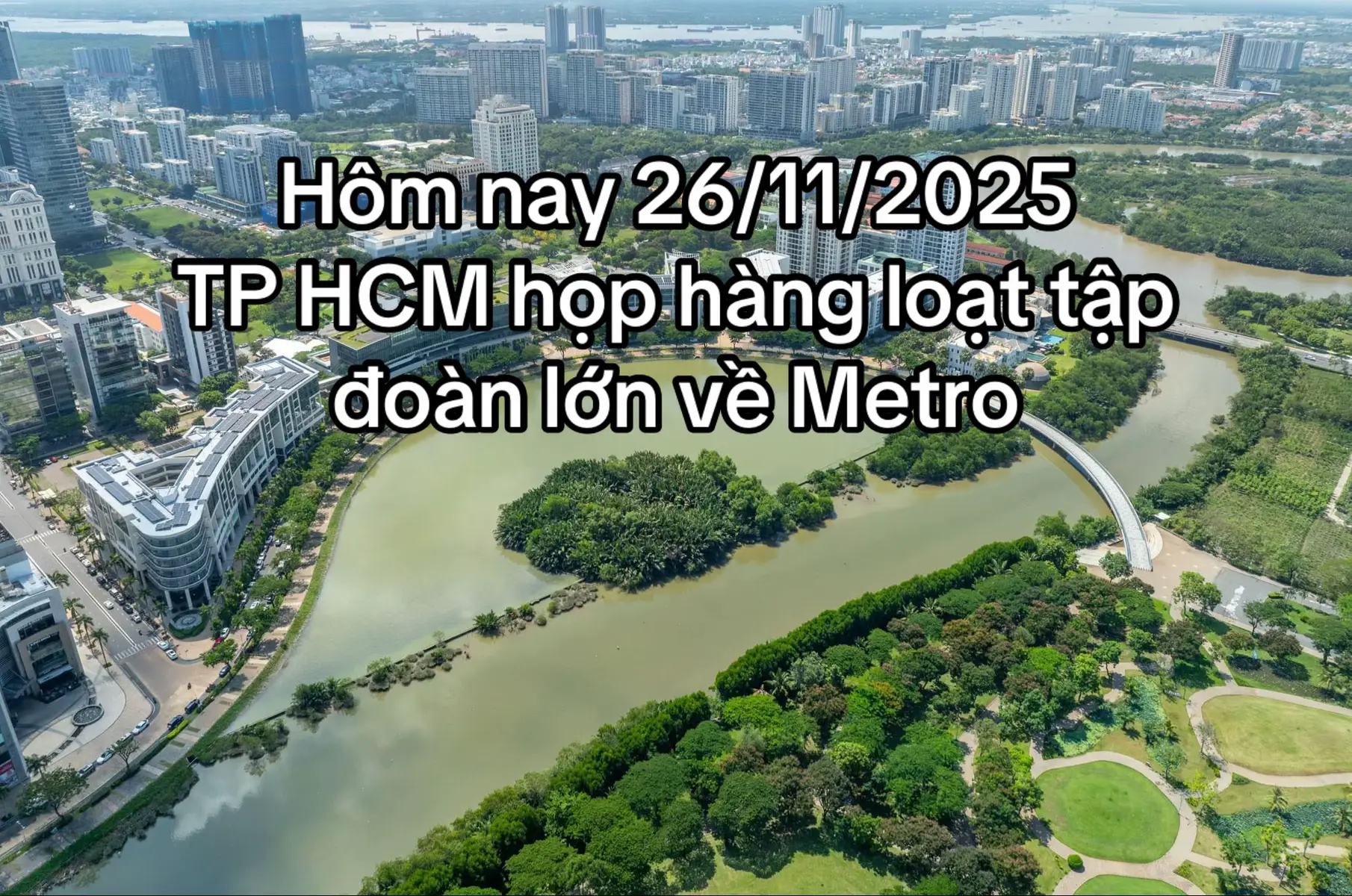 Hôm nay các tập đoàn lớn như Vin, Thaco, Masterise , Sovico… họp với UB Tp HCM về metro trong thành phố. #bdshcmcity #quan7 #namsaigon #thuthiem4 #metro #sanbaylongthanh 