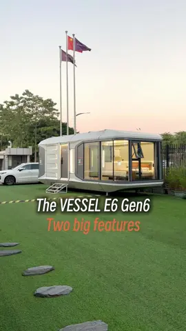 Two big features of VESSEL E6 Gen6 #prefabhouse #spacecapsule #vessel微宿 
