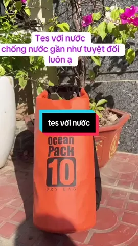tes balo phao với nước ạ  mùa hè đi biển , mùa mưa đi mưa . mùa lũ lúc cấp bách có thể dùng làm phao  #balophao #tuioceanpack #tuichongnuoc #tuichongnuocdienthoai #xuhuong  @Mẹ Đậu Mít  @Mẹ Đậu Mít  @Mẹ Đậu Mít 