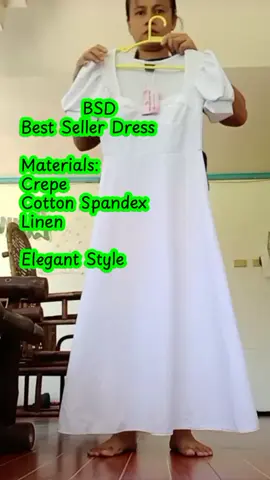 BSD Best Seller Dress DANICA (S-XL) #bsddress  #mididress  #casualdress  #plaincolordress 