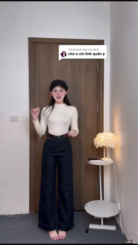 Trả lời @2k12 quần xuông #fyp #thoitrangnu #trending #xuhuong #quanxuong 