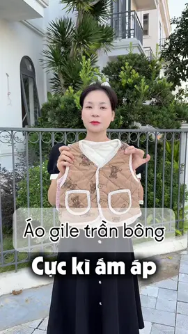 Gile trần bông siêu ấm áp cho bé mùa đông này các mẹ ơi. #thoitrangchobe #aogile #xuhuong 