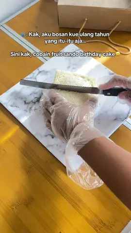 Lagu garam cina + bikin konten = seeess 💃🏻😆 #pacitan #kulinerpacitan #fruitsando #ultah #jatim 