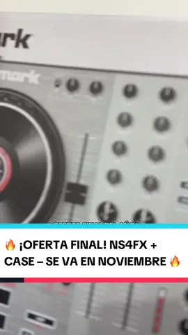 Bro… esta es LA OFERTA que no vuelve más 😳🔥   Numark NS4FX + Case PROFESIONAL ¡últimos días de promoción!   Noviembre termina y después vuelve a precio normal.   Guardá este video y escribime YA porque literal se va HOY.   Edición limitada para DJs que quieren subir de nivel este finde 🎧✨   #OfertaDJ #ParaguayVenta #ConsolasDJ #NumarkNS4FX #promociónespecial 