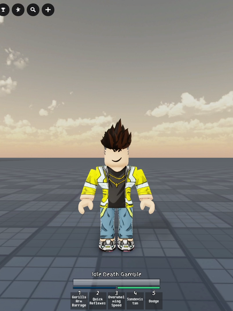 David Martinez Sandevistan #fyp #jjs #skillbuilder