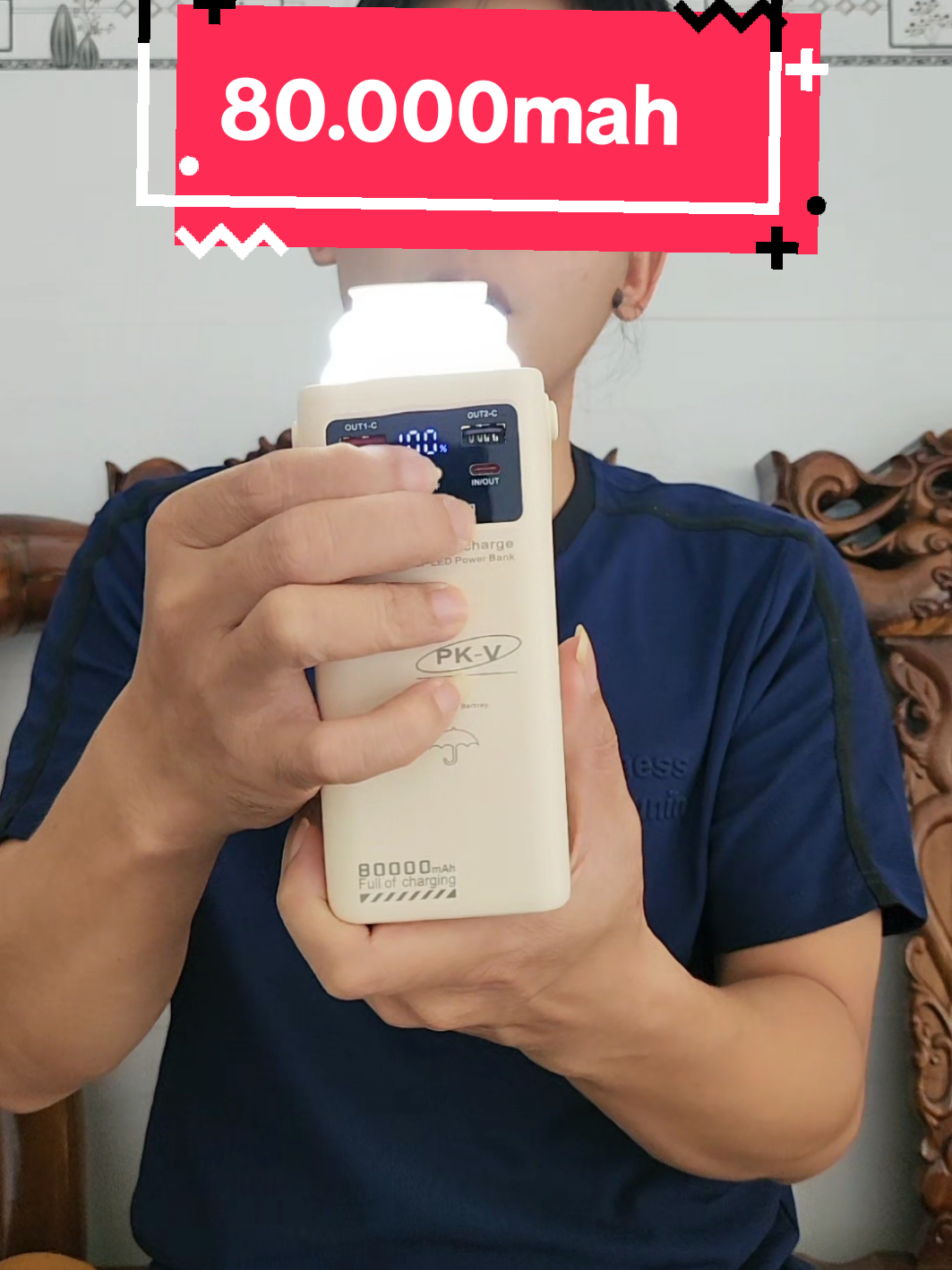sạc dự phòng dung lượng lớn 80.000mah , sạc nhanh sử dụng cả tuần #sacduphong #sacduphong80000mah #muasam #xuhuong @Win_HT 