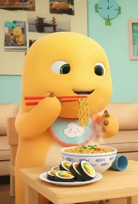 nailong sarapan indomie dengan sushi #nailong #sarapan #indomie