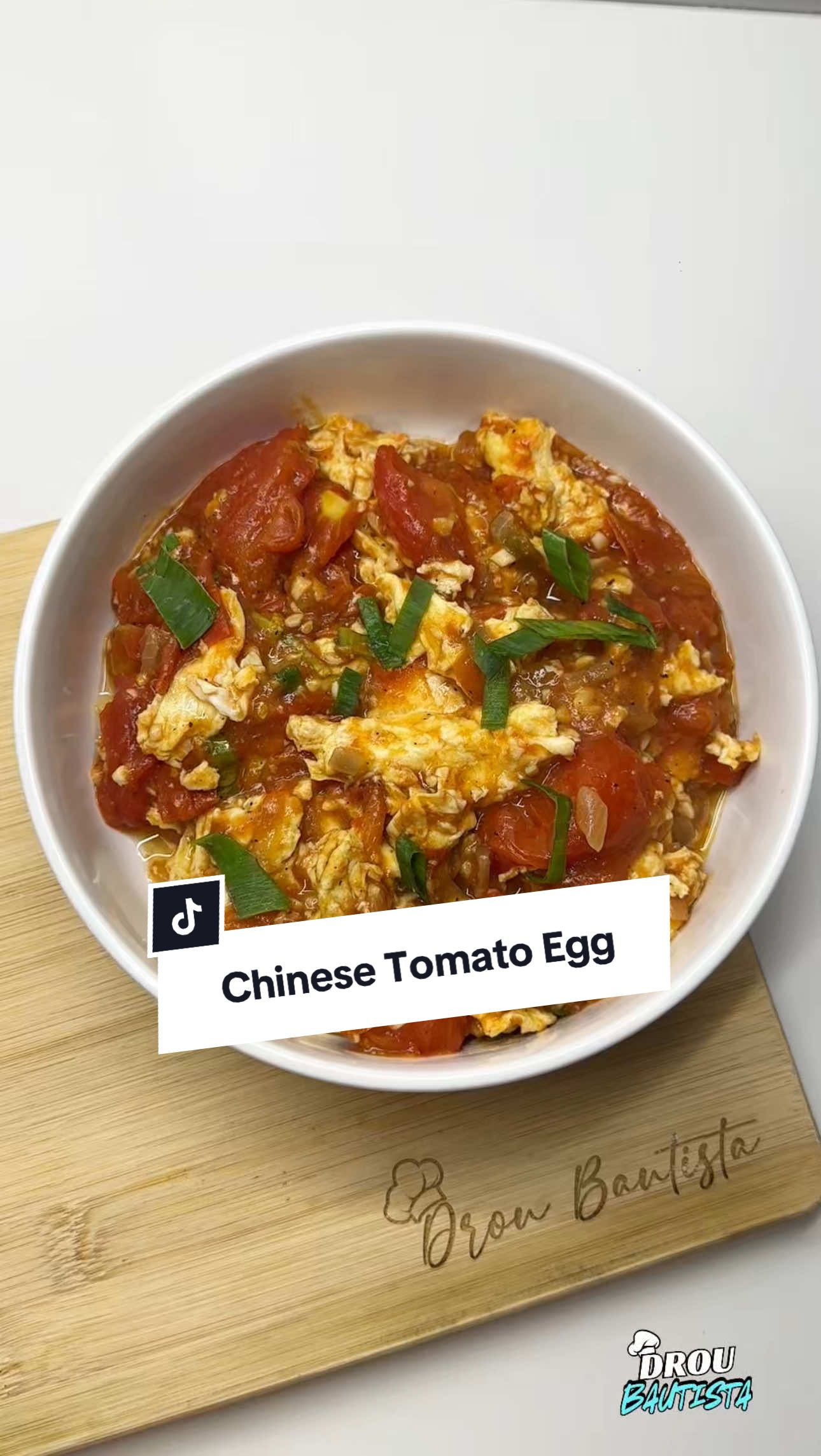 Chinese Tomato Egg Stir Fry #droubautista 