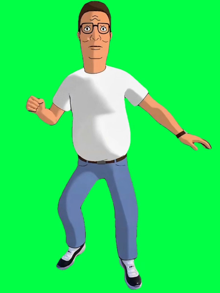 Green screen meme template of Hank Hill from King of the Hill doing a Fortnite dance to Ferg – Silver Tooth — perfect for chaotic crossovers, dance edits, and nostalgia-meets-trend moments. Import into CapCut, remove the green background, and sync Hank’s moves with the beat for maximum comedic impact. Great for gaming memes, reaction edits, and creators who love mixing classic animation with viral audio. Use this CapCut green screen template to make your next video stand out. #CapCutGreenScreen #HankHillMeme #FortniteEdit #SilverTooth #MemeTemplate 