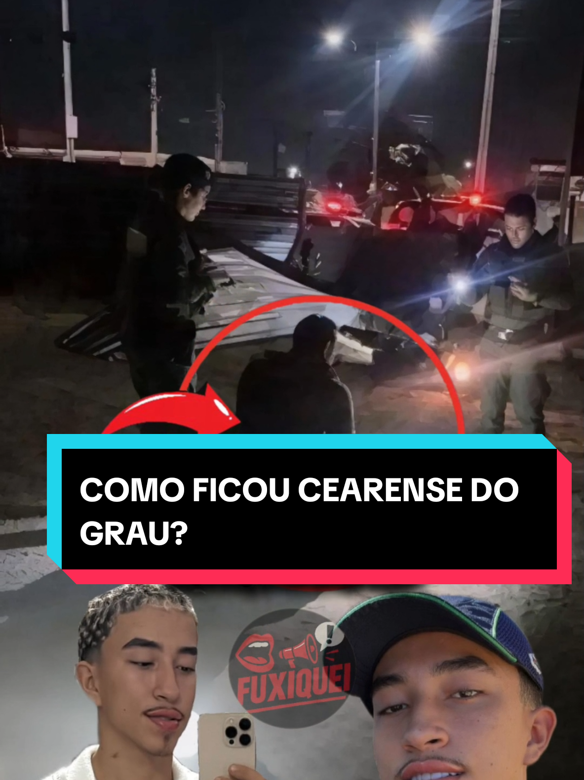COMO FICOU CEARENSE DO GRAU? #cearense #grau #policia #fortaleza #noticias 