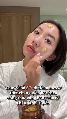 Thay vì bỏ 5🍠 đi tiê.m meeso thì t xin nguyện học theo công thức căng bóng của Lê Thị Khánh Huyền #lethikhanhhuyen #medicube #viralvideo #reviewmypham #myphamhanquoc 