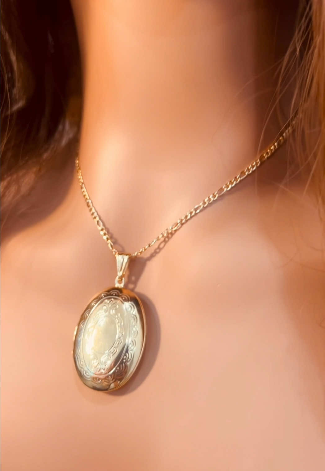 Gold Filled Dainty Necklace with Locket Pendant #locketnecklace #necklace #charmnecklace #locketjewelry #goldfilledjewelry 