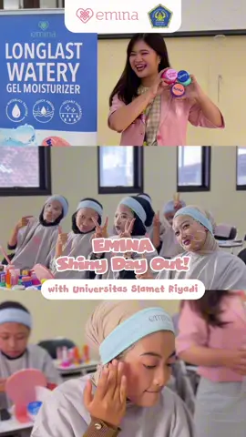 Emina Shiny Day Out at #UNISRI #kampus #solo #surakarta 