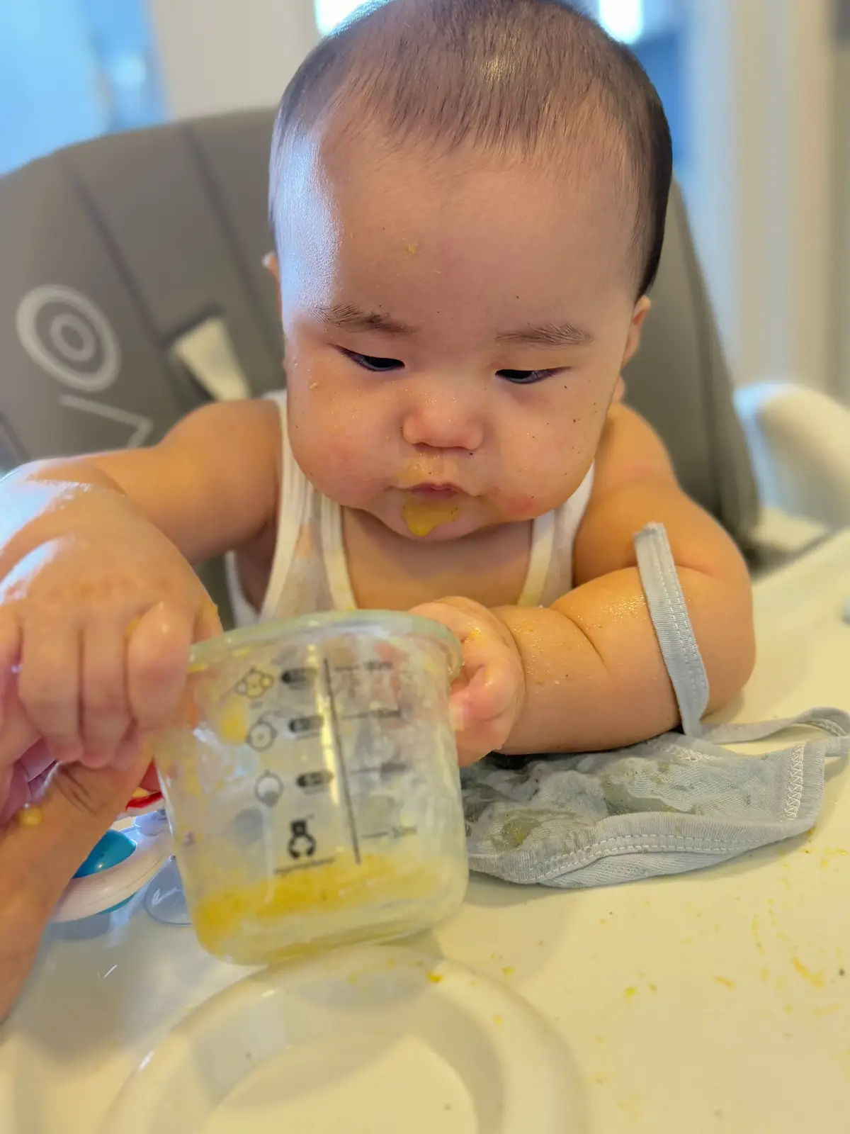 เละ ทู้กวันนนนน😂😮‍💨  #เด็ก6เดือน #เด็กน่ารัก #ลูคัสแอนด์มัมหมี #lucasandmommy 