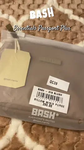 Acckkk!✨ Bash essentials passport plus! @BASH Manila #bash #essentials #wallet 
