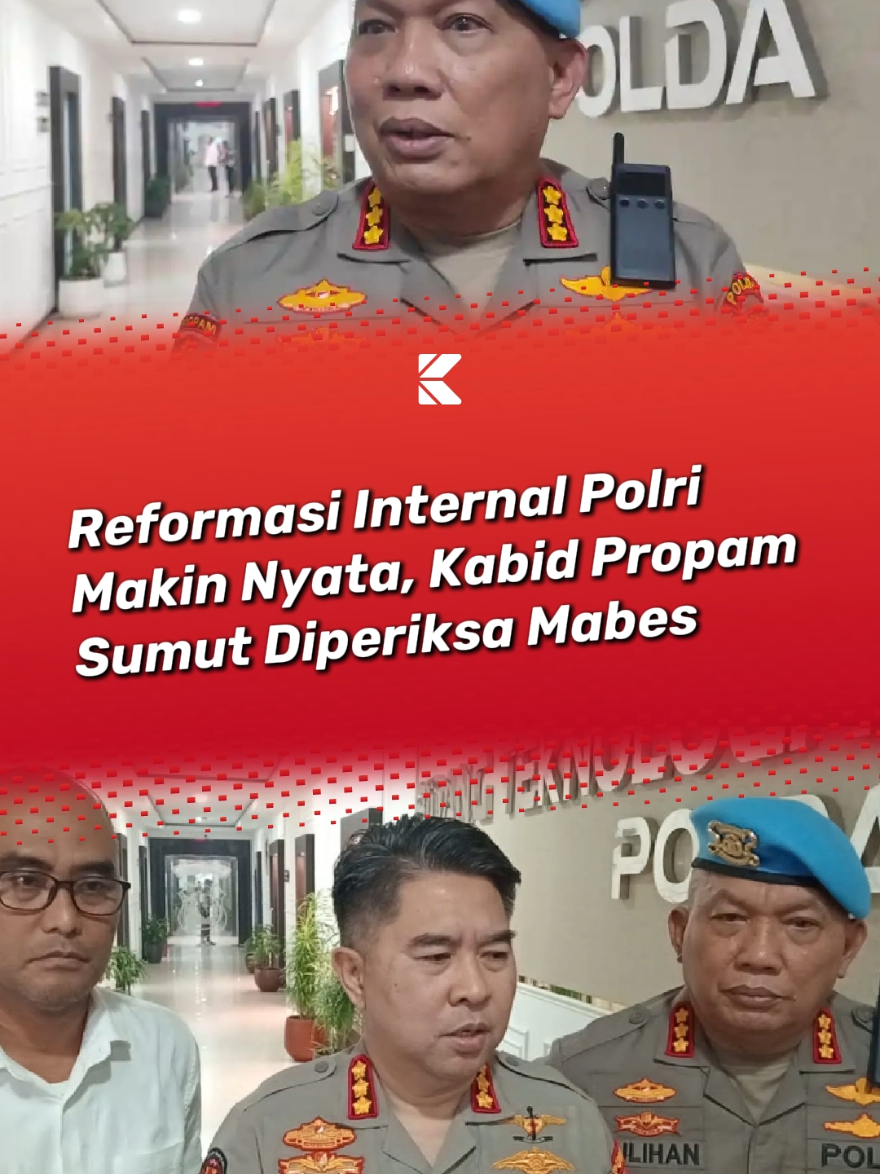 Reformasi internal Polri kembali terlihat nyata. Kabid Propam Polda Sumut resmi diperiksa Propam Mabes Polri terkait dugaan pemerasan yang sempat viral. Langkah ini bukan sekadar penindakan—tapi bukti bahwa Polri di era Kapolri Jenderal Listyo Sigit menjalankan aturan tanpa saling melindungi. Pemeriksaan bahkan dipisah lokasi: - Kabid Propam diperiksa di Mabes Polri - Kasubbid Paminal diperiksa di Polda Sumut Tujuannya jelas: menjaga independensi, profesionalitas, dan mencegah konflik kepentingan. Inilah wajah baru reformasi internal Polri. Siapa pun yang melanggar aturan, diproses. Tanpa kompromi. Tanpa pandang bulu. Pertanyaannya… ada nggak instansi lain yang berani se-transparan ini? Tulis pendapatmu di kolom komentar. 👇 Kabarlurus — Meluruskan, Bukan Menghakimi. #Kabarlurus #ReformasiPolri #Propam #MabesPolri #PoldaSumut 