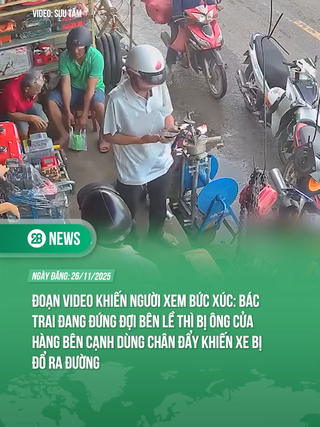 MAY LÀ Ô TÔ ĐÃ ĐI QUA TRƯỚC ĐÓ #theanh28news #tiktoknews #theanh28