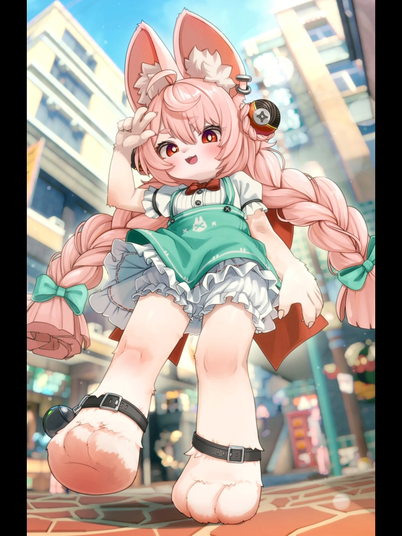 [Zero Zero Rabbit Modified Picture] People can do it, at least they should try it【绝区零兔儿改图】人可以，至少应该试试#furry #fursuit #plush #quadsuit #fursona #cat #satisfyingvideo #toy #funny #cute #ornaments #dog #creative #pet #foryourpage #fyp #tiktok #tiktokmademebuyit #viral #laugh