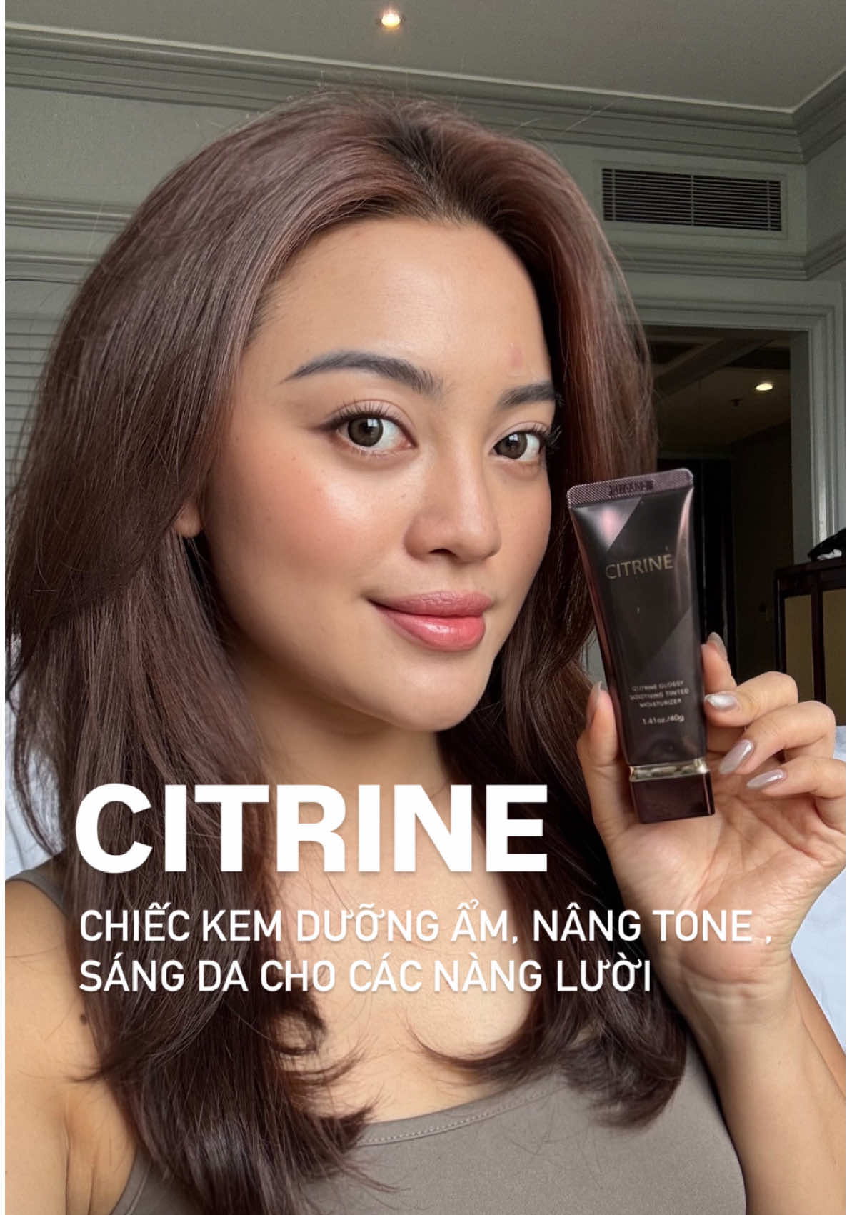 Chiếc kem lười mỗi lần cần da đẹp trong 5 phút , tan nhanh trên da mà không bị loang lỗ , kiểu như da thật mà đẹp hơn á #citrine #kemluoicitrine #makeupwithcitrine #kemnangtone #vulaci 