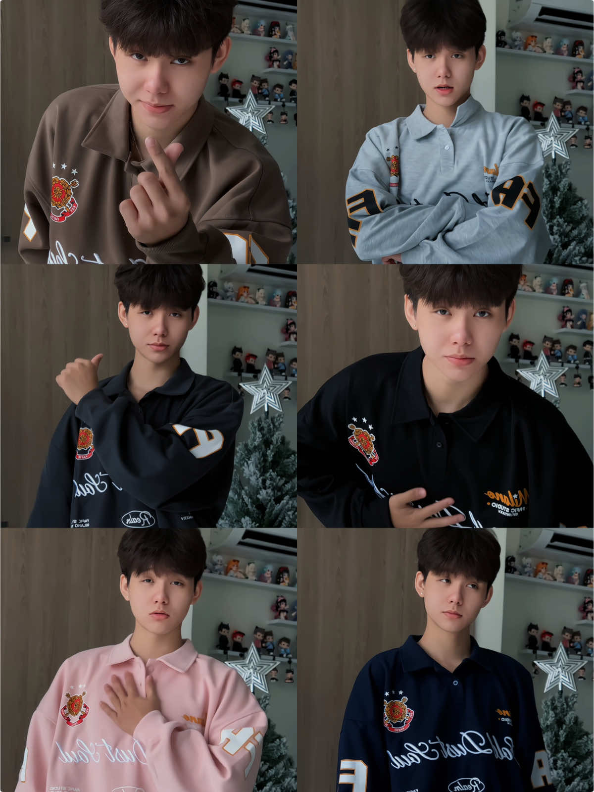 Tôi đã có đủ 6 màu, các bạn ưng màu nào thì hốt ngayy  #dangmacdo #reviewdonam #sweater #phoidonam #fafic 