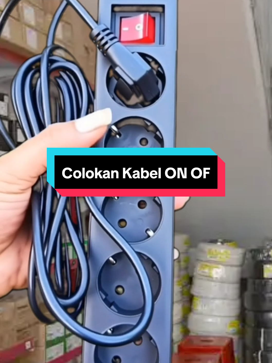 Stop Kontak arde Saklar on off kabel #stopkontak #alatlistrik #fyp #colokanlistrik #colokanviral 