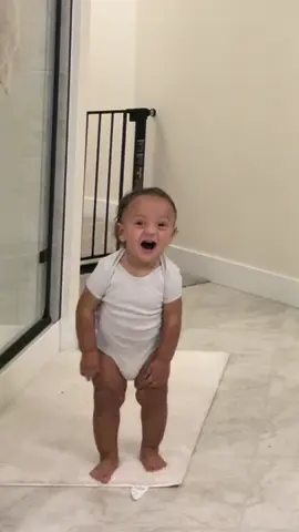 The way he did it 😭😂😂 @Zaza #zaza #babies 