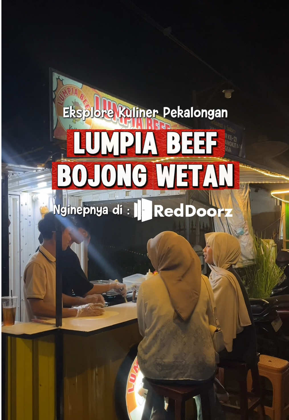Halo lur! Lagi nyari jajan enak buat nemenin hari-hari? Coba deh Lumpia Beef Bojong Wetan! 😍🔥 Isian daging beef yang lumer, kulitnya crispy, dan harganya ramah kantong. Lokasinya gampang banget dicari, ada di Bojong Wetan – pertigaan Ketitang. Sekali nyoba, dijamin nagih lur! 😋 Dan kalau kamu mau liburan akhir tahun ke Kabupaten Pekalongan, jangan bingung soal tempat nginep… Langsung aja check-in di RedDoorz Near Exit Tol Bojong! Lokasine strategis, dekat kemana-mana, nyaman, bersih, dan pas buat healing atau jalan-jalan santai. Jajan lumpia dapet, tempat nginep pun aman! Gaskeun lur, Bojong Wetan nunggu kamu! ✨  #Reddoorz #bukasemuapintu #liburanpekalongan #kulinerpekalongan #fypage 