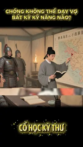 Chồng không thể dạy vợ kỹ năng nào?? #cohoctinhhoa #cohockythu #trituenguoixua #kythucohoc 