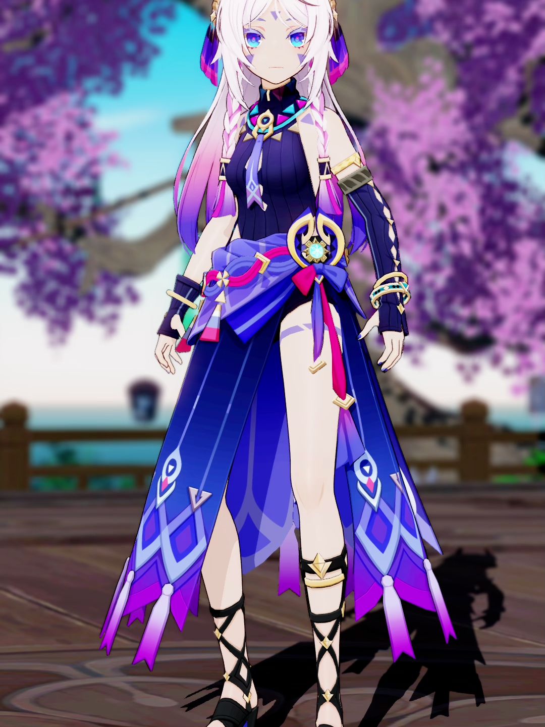 Citlali QLOO* Genshin Impact MMD Model：Hoyoverse Motion: Leomarie Music: Young Cister, Kreamly - QLOO* MME： Harigane/Soboro/Beamman/Manashiku Tool： MikuMikuDance/MMEffect/.  #citlali #genshinimpact