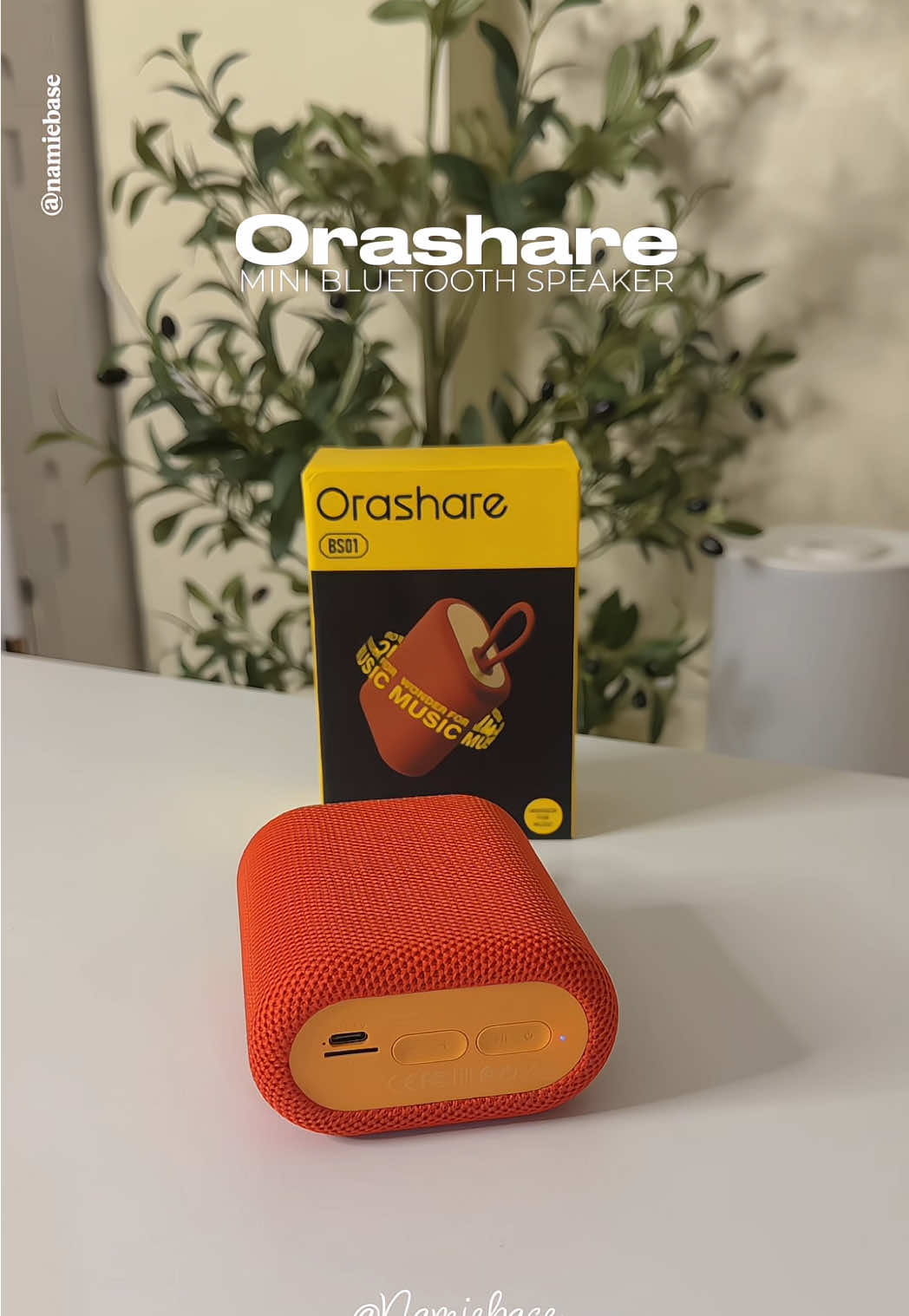 Bluetooth Speaker from Orashare #speakerbluetooth #minispeaker #orashare #orasharespeaker #highbassspeaker 