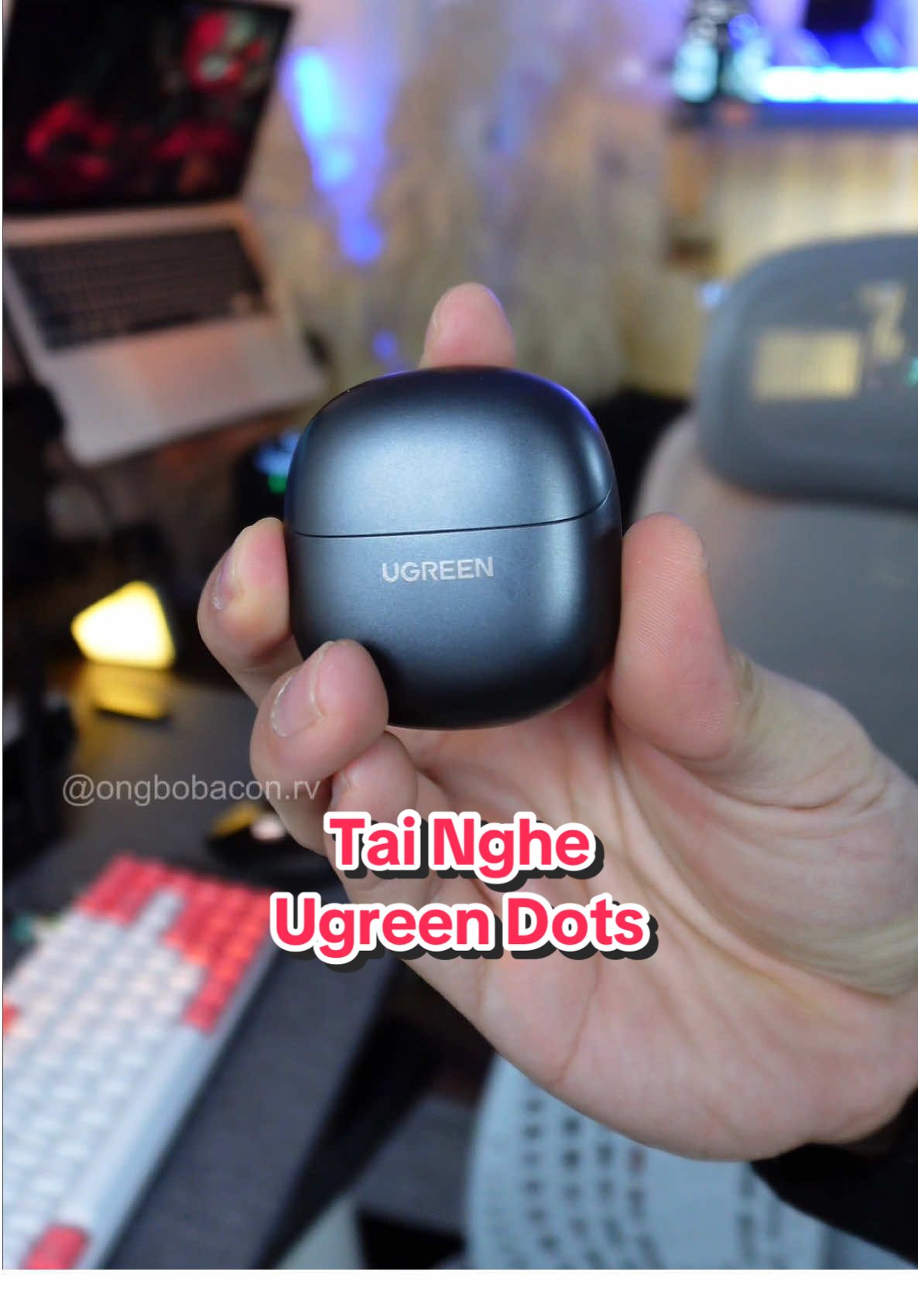 Tai nghe bluetooth giá rẻ của Ugreen bass căng, pin trâu #ongbobaconreview #LearnOnTikTok 