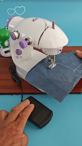 Máy may đa năng - Máy khâu mini để bàn gia đình nhỏ gọn tiện lợi CMD 2 tốc độ NEW NEW #maymaymini #dodungtienich #xuhuong 