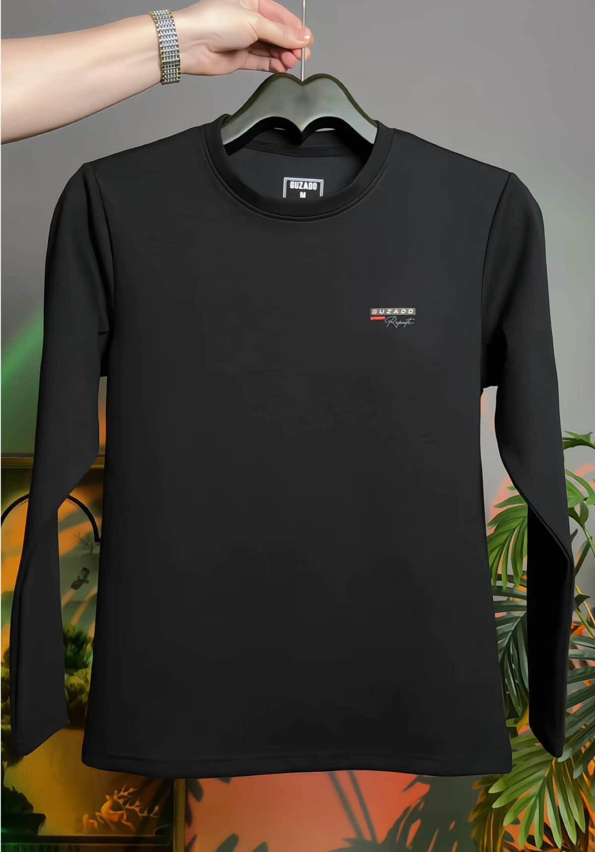 Áo Thun Dài Tay GUZADO 6 Màu Cotton Mềm Mịn Co Giãn Thoải Mái #aothun #aogiunhiet #aogiunhietnam #aothudong #xuhuong 