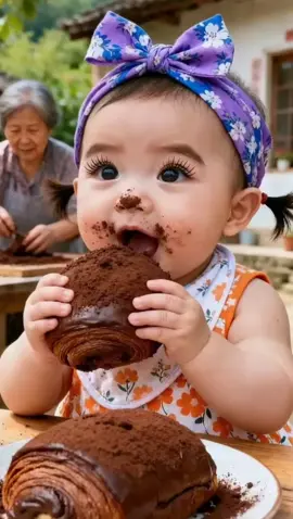 #ai #douyin #baby #cute #mukbang 