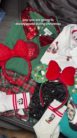 so excited for some christmas magic at disney ✨ #fyp #wdw #disneychristmas #disneypacking #disneyadult 