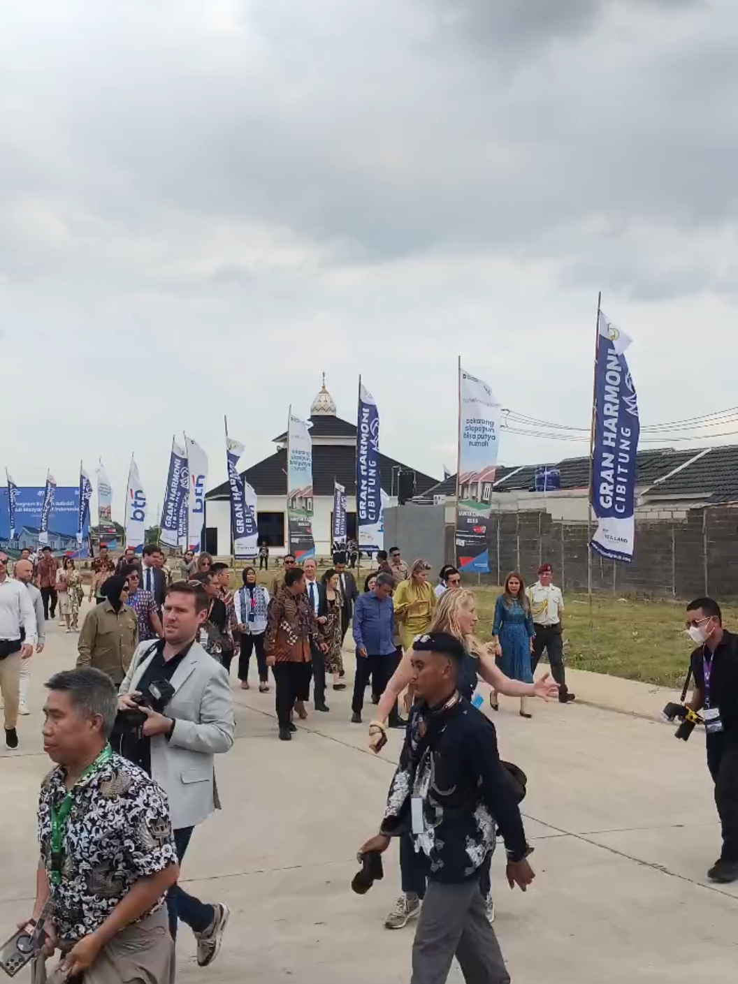 Kunjungan Ratu Maxima dari 🇳🇱 Tanggal 26/11/2025 Proyek Rumah Subsidi Pemerintah Indonesia x Danantara #RatuMaxima