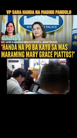 SARA DUTERTE HANDA NA MAGING PANGULO. #pinasnews🇵🇭 #pinastrending #newsph  #saraduterte 