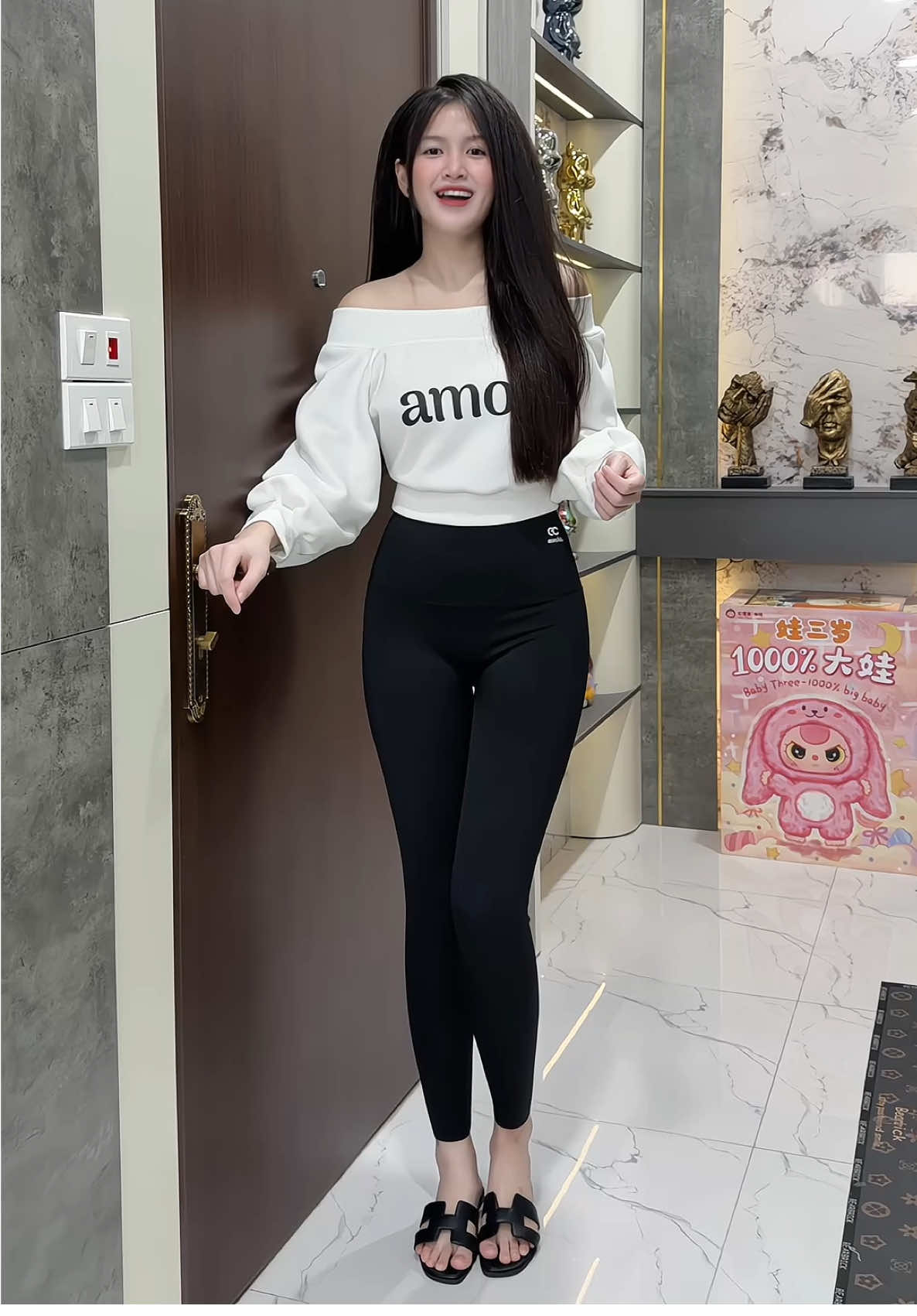 Quần legging nữ 