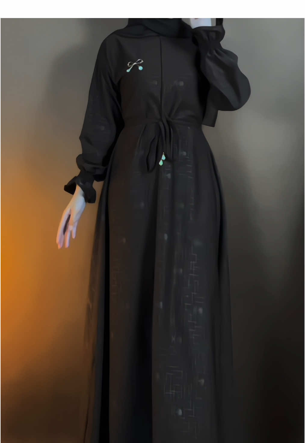 Abaya simpel elegan ✨ #abayafashion #abayastyle #abayalebaran #abayabasic #lebaran2026 