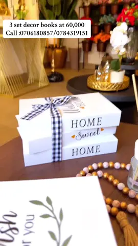 3 set decor books at 60,000#decorbooks #decoration #kampala_uganda🇺🇬🇺🇬🤝 #foryoupage❤️❤️ #creatorsearchinsight 