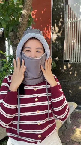 Mũ lông giữ ấm mùa đông 3 trong 1 #xuhuong #ngocminhminh89 #mulong #mulongmuadong #mugiuammuadong 