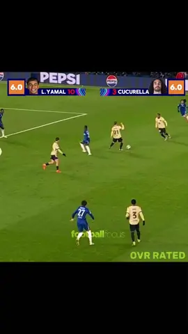 Yamal vs Cucurella today Championsleague 🔥 | Estevao was good today 🤩 #lamineyamal #football #viral #fyp #foryoupage 