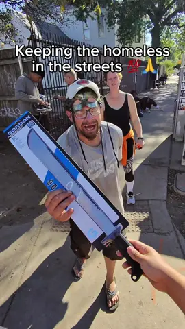 Keeping the homeless in the streets safe 💯 🙏