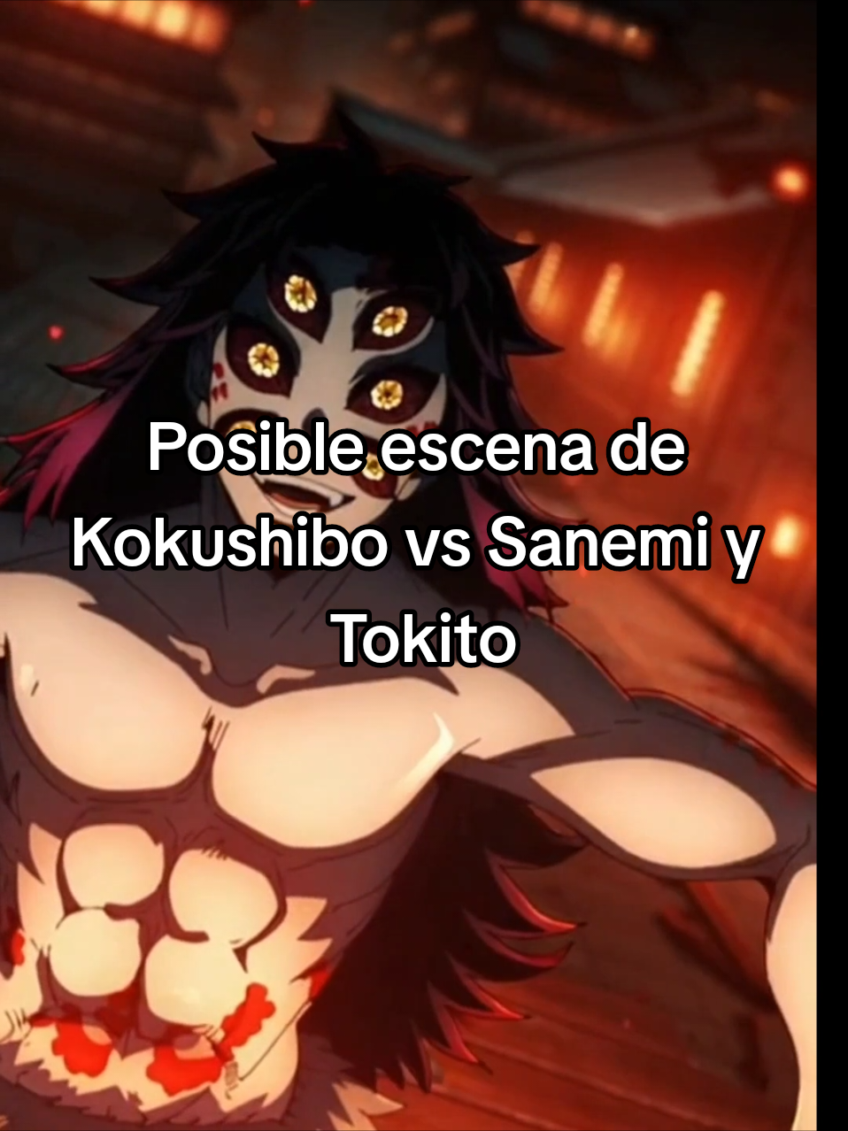 Posible escena de Kokushibo vs Sanemi y Tokito✨#demonslayer #tanjiro #zenitsu #inosuke #tomioka 