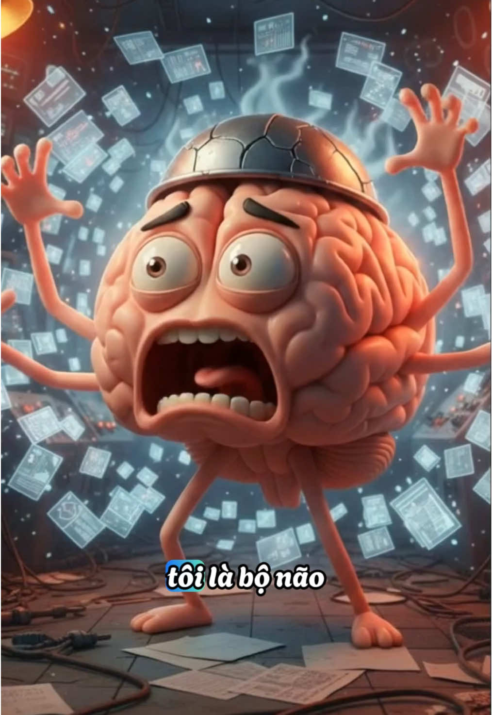 Não bộ: nhà máy xử lý đang bị quá tải!! #nhacuathaomoc #suckhoe #nao #LearnOnTikTok #xuhuong 